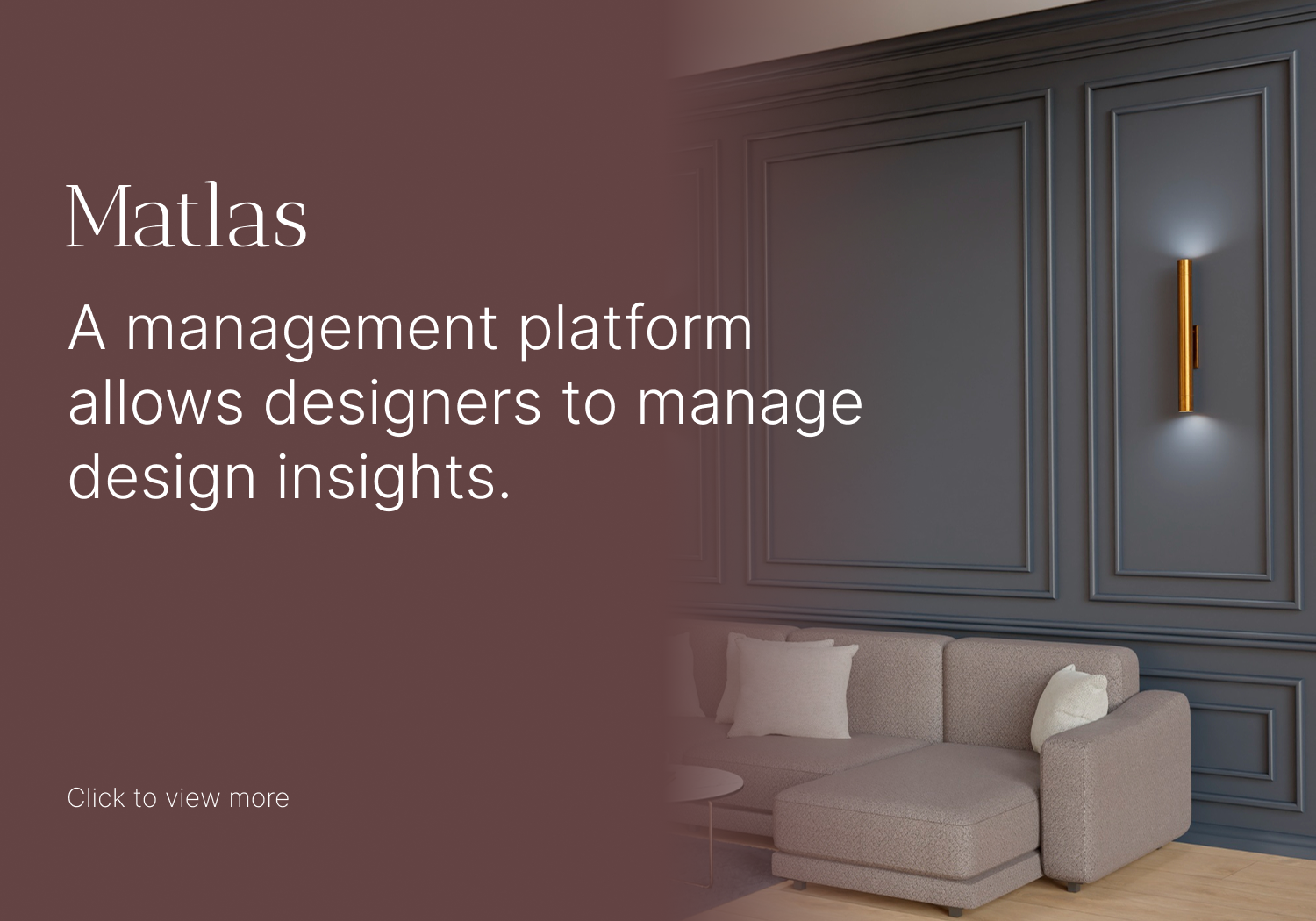 Matlas Design Insights Management Platform